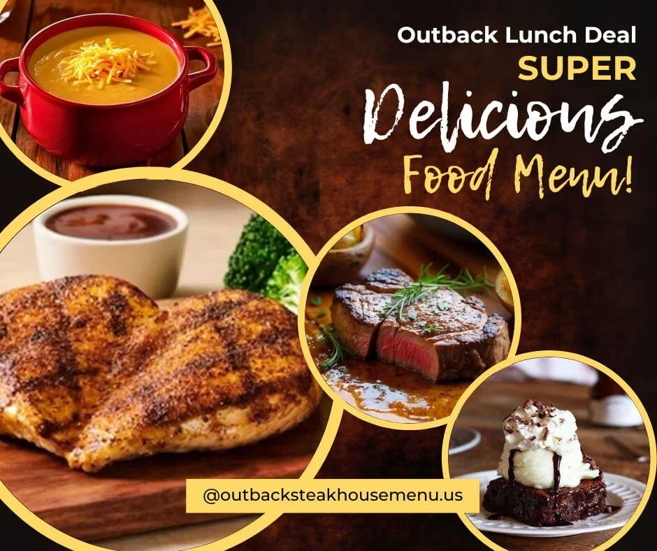 Outback Steakhouse Lunch Deals Menu USA